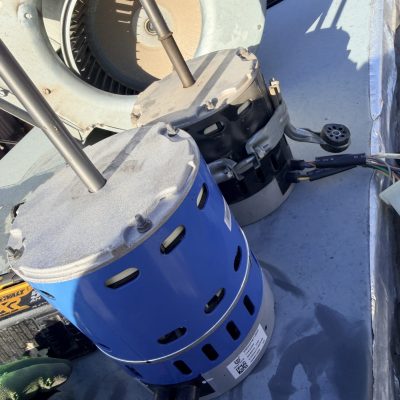 Faulty indoor blower replacement